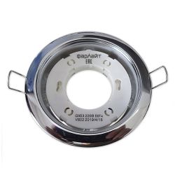 Светильник GX53 H4 220V 26*106 хром (уп.10шт) ФАРЛАЙТ