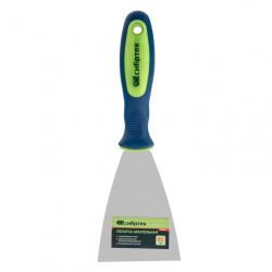 Шпатель нерж. с 2-ух компонент.рукояткой   80мм  СИБРТЕХ