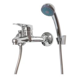 Смеситель ванн.-душ. 40 карт.  FRAP  короткий излив