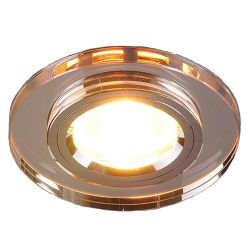 Светильник точечный MR16  хром/прозрачный (BrCircle/SL) ELEKTROSTANDARD