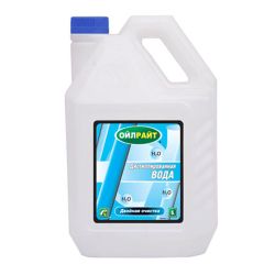 Вода дистиллированная OILRIGHT 5,0л