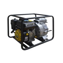 Мотопомпа HUTER МРD-80  (7.0л.с,2-х такт дв.,900л/мин,диам вход/выход отв.80мм,высота вс.8м,30кг)