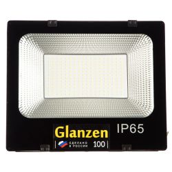 Прожектор светодиодный  100Вт, IP65  GLANZEN
