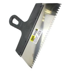 Шпатель нерж зубчатый 250мм, зуб   8х  8мм  ON