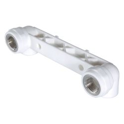 Комплект настенный для смесителя  20 - 1/2" ВР PPR белый  VALTEC