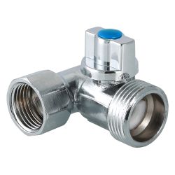 Кран шар проходной д/стир. маш. гшш  VALTEC