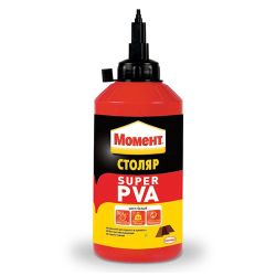 Клей ПВА столяр супер 250гр  МОМЕНТ