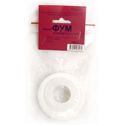 Фум лента вода-газ 15мм 100г РОССИЯ