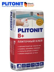 Клей плиточный 25,0кг  PLITONIT B+, С2 ТЕ
