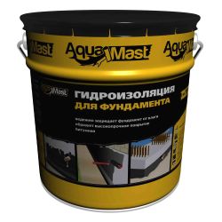 Мастика битумная гидроизоляционная   3,0кг  ТЕХНОНИКОЛЬ  AquaMast фундамент