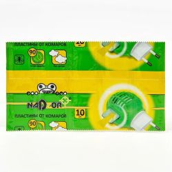 Пластины от комаров без запаха NADZOR (10шт)