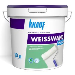 Краска ВД интерьерная бел мат KNAUF Вайсванд 15 кг