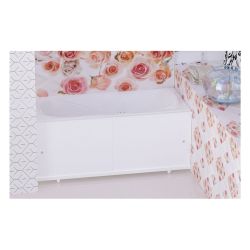 Экран под ванну 1,7 м  пластик Белый  Кварт  МЕТАКАМ