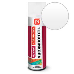 Эмаль алкидная аэрозоль белая матовая  520мл  ТЕХНОНИКОЛЬ