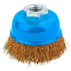 Щетка чашечная для УШМ 125мм (пров. 0,3мм)  MOS