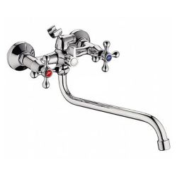 Смеситель ванн.-душ. 1/2" кер.  LEDEME S-30