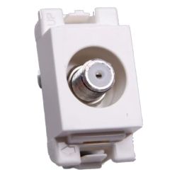 Вставка 1-ая TV оконечная ANAM LEGRAND Zunis белый