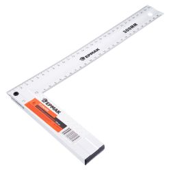 Угольник столярный алюминевый, 300мм  ЕРМАК