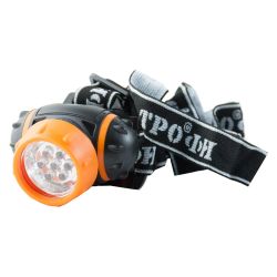 Фонарь ТРОФИ налобный, 3 х ААА
