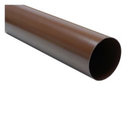 Труба сливная D100мм  NORDSIDE коричневый 3,0м