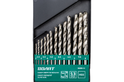 Набор сверл по металлу (2,0-  8,0мм)   13шт  ВОЛАТ