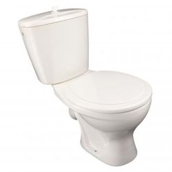 Унитаз белый ОПТИМА-ЭКОНОМ компакт  ЛЗСФ