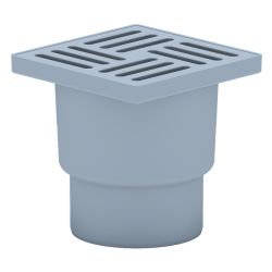 Трап 110 прямой пласт. 150х150мм гидрозатвор  АНИПЛАСТ