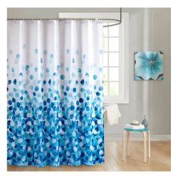 Шторка для ванной 180х180 полиэстер  GOTA ROCIO