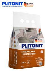 Смесь ремонтная   4,0кг  PLITONIT Суперкамин ТермоРемонт