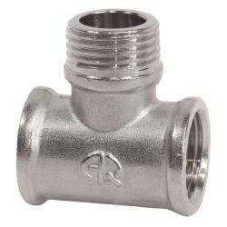 Тройник     1/2" г/ш/г ник  AQUALINK