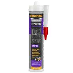 Герметик силикон унив б/цв 260мл  DONEWELL