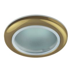 Светильник точечный MR16  GU5.3 12В 50Вт WR1 GD 92/70мм золото  ЭРА