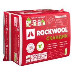 ROCKWOOL Лайт Баттс Скандик 50х600х800мм (0,288 куб. м) 12 плит