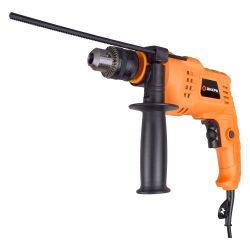 Дрель ударная  ВИХРЬ  ДУ-500 (мощ.500Вт,1скорость,регул.об.,макс.диаметр сверл.25мм)  