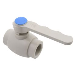 Кран шар 20 PPR серый  FV-PLAST