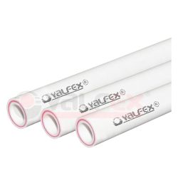 Труба армированная стекловолокно   32  PN 20 (4м) PPR серый  VALFEX