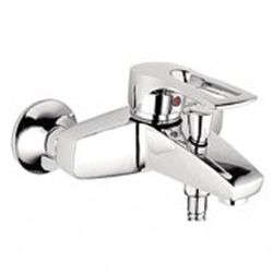 Смеситель ванн.-душ. 40 карт.  LEDEME  короткий излив