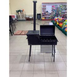 Мангал металлический 750х300х900 толщина стали 5мм УДАЧНЫЙ МИНИ