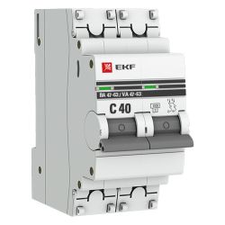 Автомат   40А, 2п, ВА-4763  EKF PROxima