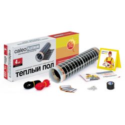 Комплект теплого пола CALEO PLATINUM 1,0м2  (175Вт/м2 потребл./ мощность, 0,5м ширина термопленки)