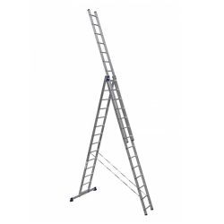 Лестница 3х14   3,95/ 7,01 / 9,54м  АЛЮМЕТ