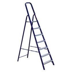 Стремянка 7 ступеней 1,45/ 2,21   АЛЮМЕТ