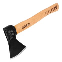 Топор кованый   800г  DENZEL с деревян.ручкой (бук)