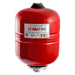 Бак расширительный для отопления вертикальный   35л красный  VALTEC