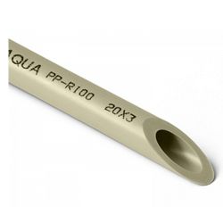 Труба   32  PN 20 (4м) PPR серый  PRO AQUA