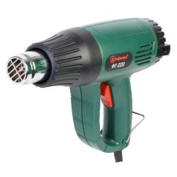 Фен строительный  ДИФМАШ  ФТ-020  (2000Вт,300-500л/мин,темп.300-600град)