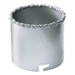 Коронка кольцевая с карбид-вольфрам. крошкой d - 53мм  h - 56мм  MATRIX