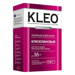 Клей обойный для флизелиновых обоев 250г  KLEO экстра