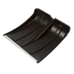 Лопата пластик для уборки снега 380 х 365мм с оцинк. планкой  МЕТЕЛЬ