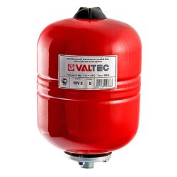 Бак расширительный для отопления вертикальный 200л красный  VALTEC